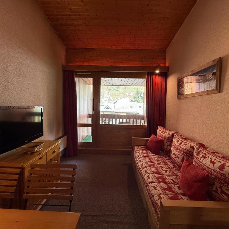 Studio mezzanine à Val d'Isère pour 3 pers. avec animaux & parking couvert - FR-1-411-1019 - Studio - 16