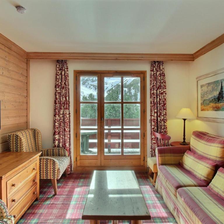 ARC 1950, Appartement 2 chambres, 6 personnes, Vue pistes de ski, SAUNA, HAMMAM, JACUZZI, PISCINE CHAUFFÉE - Apartment mit 2 Schlafzimmern und Bergblick - 3