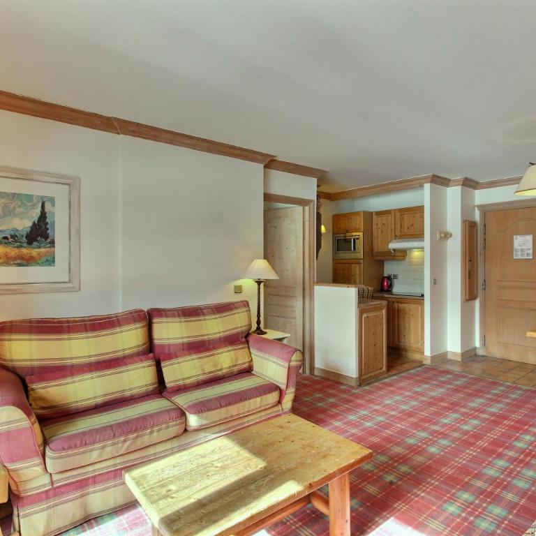 ARC 1950, Appartement 2 chambres, 6 personnes, Vue pistes de ski, SAUNA, HAMMAM, JACUZZI, PISCINE CHAUFFÉE - Apartment mit 2 Schlafzimmern und Bergblick - 7