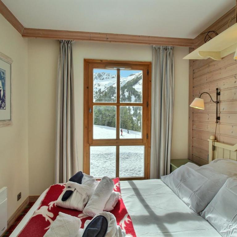 ARC 1950, Appartement 2 chambres, 6 personnes, Vue pistes de ski, SAUNA, HAMMAM, JACUZZI, PISCINE CHAUFFÉE - Apartment mit 2 Schlafzimmern und Bergblick - 17