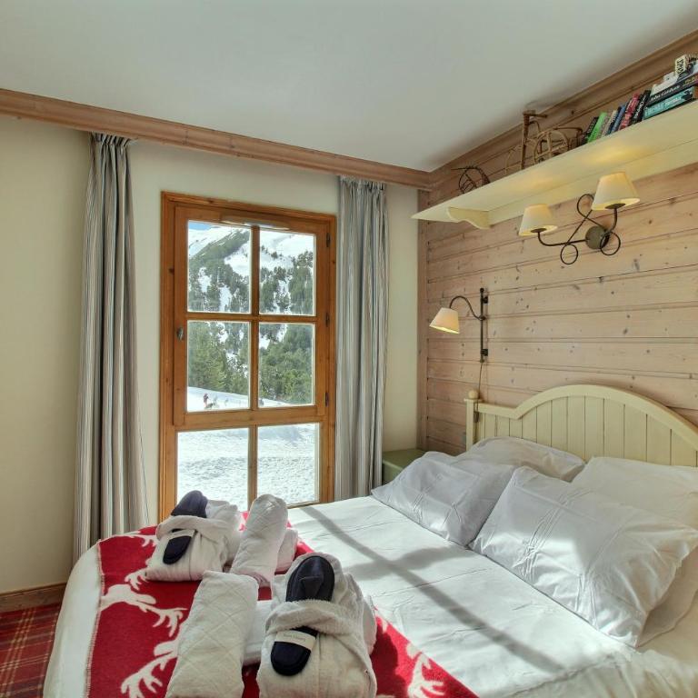 ARC 1950, Appartement 2 chambres, 6 personnes, Vue pistes de ski, SAUNA, HAMMAM, JACUZZI, PISCINE CHAUFFÉE - Apartment mit 2 Schlafzimmern und Bergblick - 18