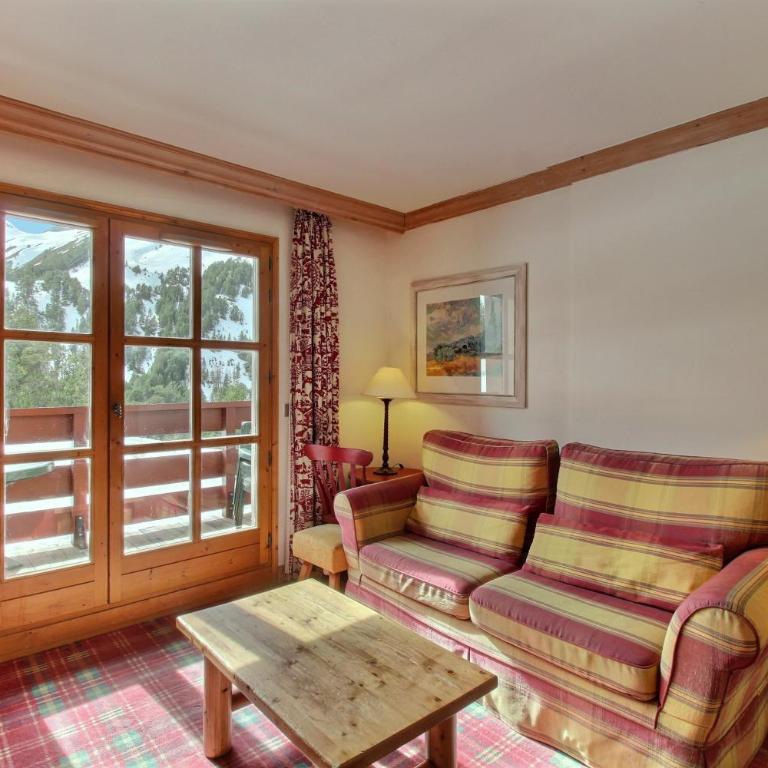 ARC 1950, Appartement 2 chambres, 6 personnes, Vue pistes de ski, SAUNA, HAMMAM, JACUZZI, PISCINE CHAUFFÉE - Apartment mit 2 Schlafzimmern und Bergblick - 4