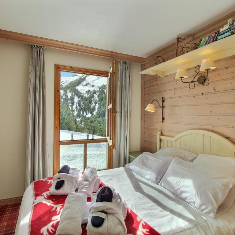 ARC 1950, Appartement 2 chambres, 6 personnes, Vue pistes de ski, SAUNA, HAMMAM, JACUZZI, PISCINE CHAUFFÉE - Apartment mit 2 Schlafzimmern und Bergblick - 15