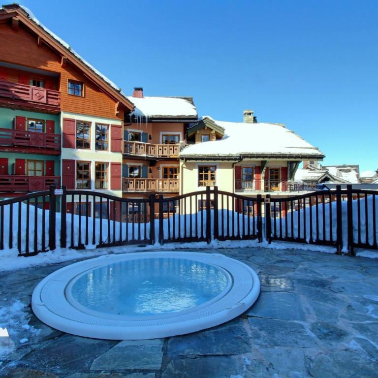 ARC 1950, Appartement 2 chambres, 6 personnes, Vue pistes de ski, SAUNA, HAMMAM, JACUZZI, PISCINE CHAUFFÉE - Apartment mit 2 Schlafzimmern und Bergblick - 34