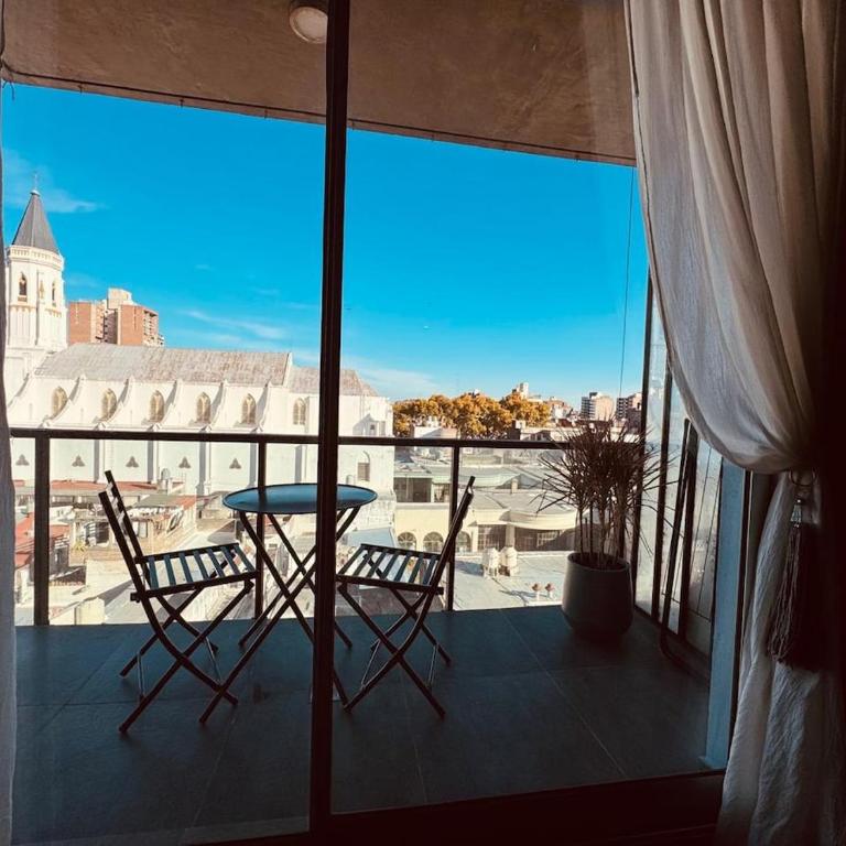 Moderno monoambiente con vista a la ciudad - Apartamento de 1 dormitorio - 10