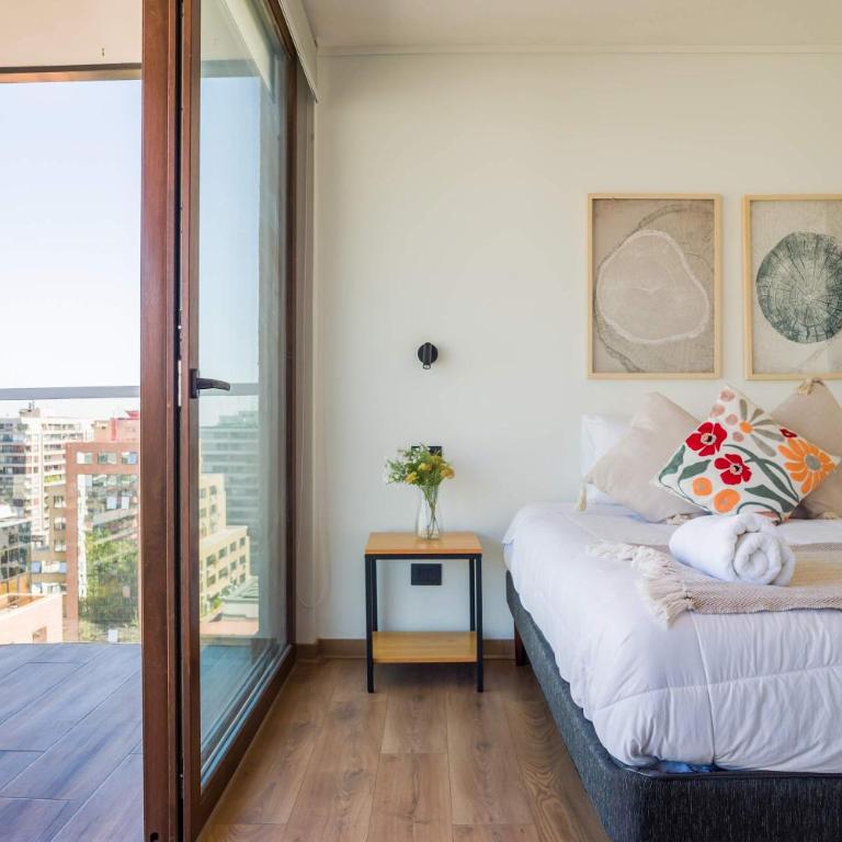 Chic 2BR2BA Haven in the Heart of Las Condes Oasis - Apartment - 3