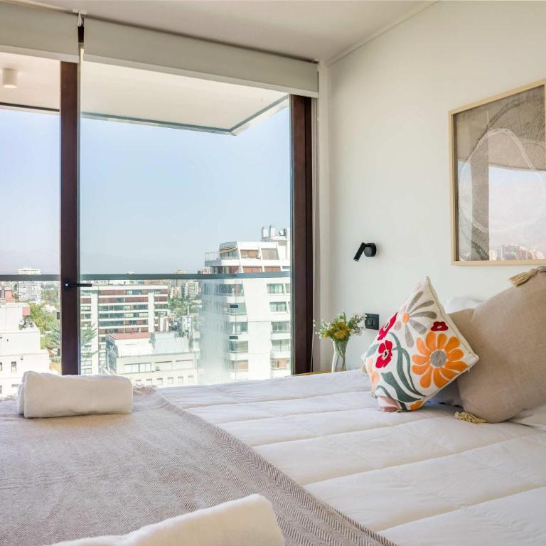 Chic 2BR2BA Haven in the Heart of Las Condes Oasis - Apartment - 17