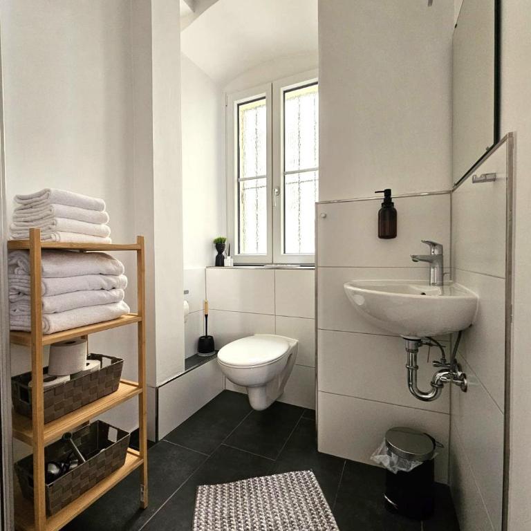 S1 Baroque Apartment am Marktplatz-Stadtmitte - Apartment mit 1 Schlafzimmer - 16