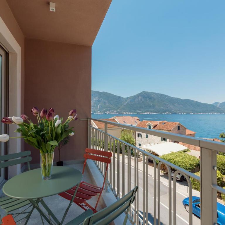 Apartment Ljuta with Sea View - Appartement 2 Chambres avec Balcon et Vue sur la Mer - 2