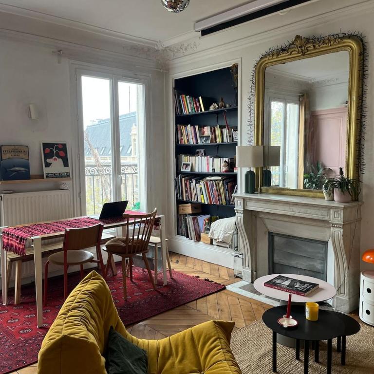 Bastille - Bright Haussmann-style 3-bedroom apartment with balcony - Apartamento Deluxe - 10