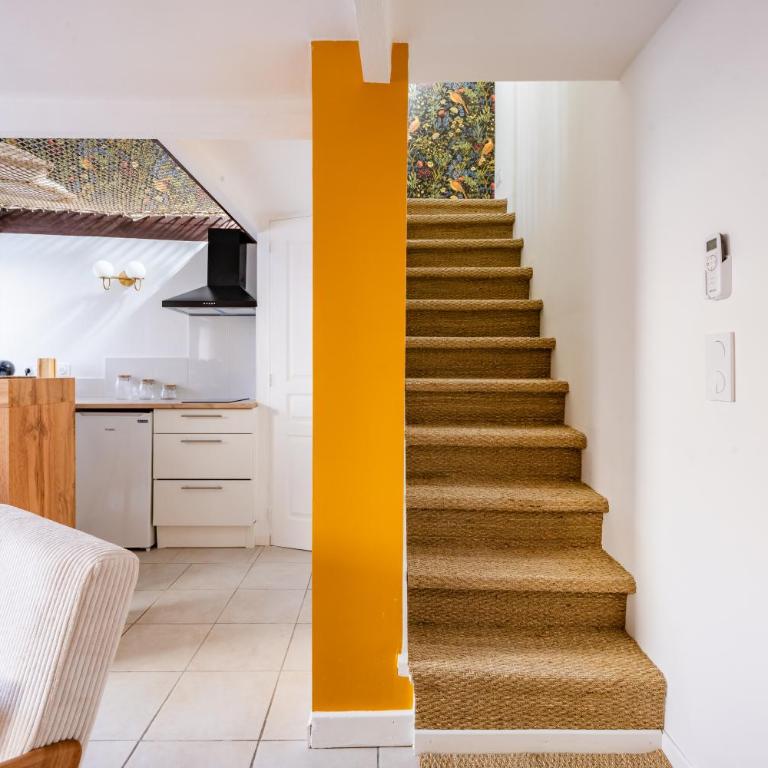La Canopée - Idéal couples - Filet de catamaran suspendu - Balnéo - Maisonnette sur 2 étages de 45m2 - Clim réversible - Netflix - Wifi - Maison 1 Chambre - 13