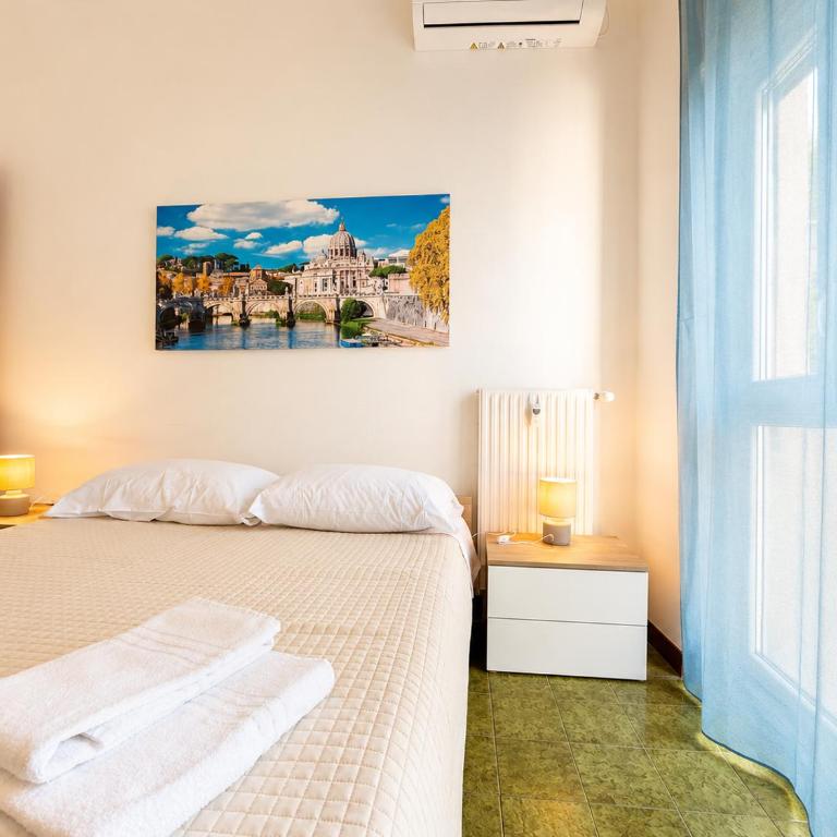 San Pietro Family Great Apartment - 5 min Vatican Train Station - Appartamento con 2 Camere da Letto - 17