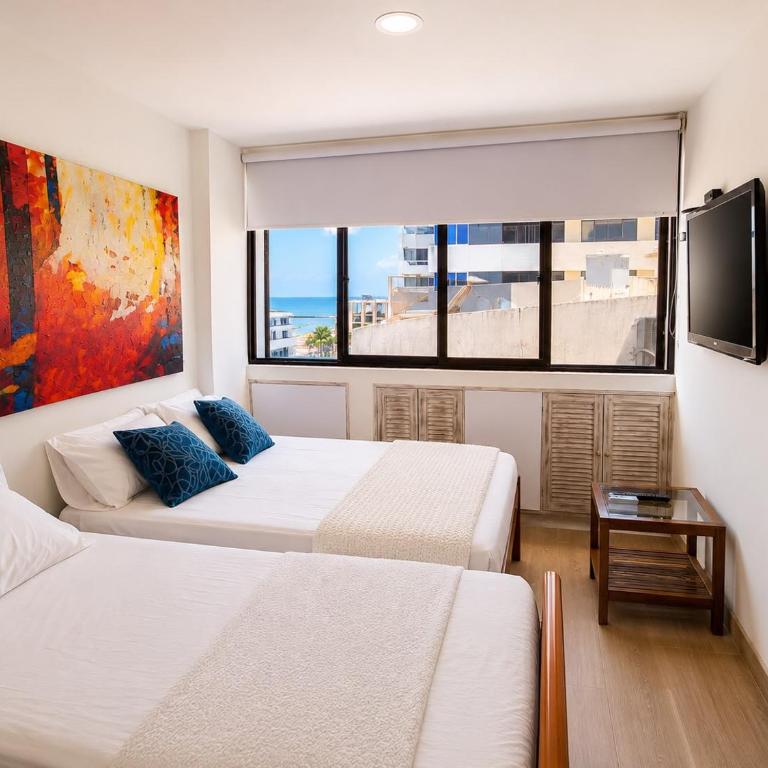 Apartamento con vista al mar, a pocos metros de la Playa , 2 habitaciones - Two-Bedroom Apartment - 5