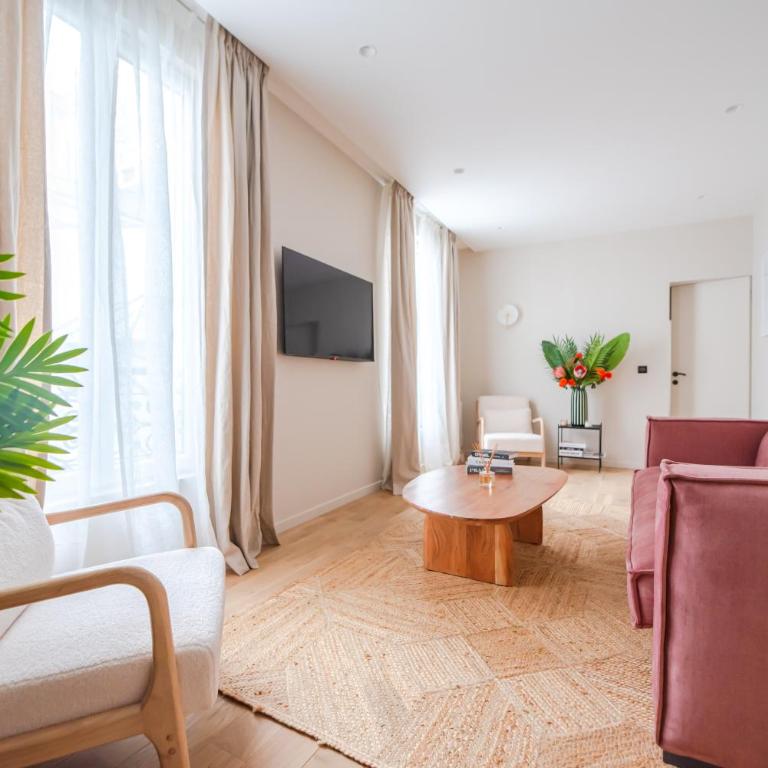 Chic Apartment in Central Paris - Appartement 2 Chambres - 4