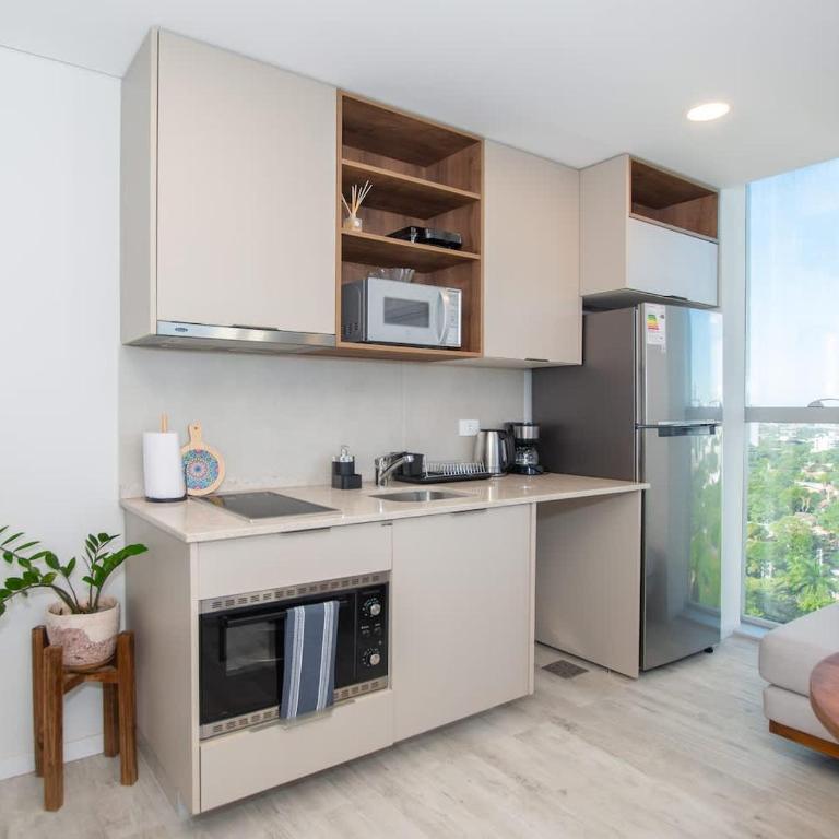 High-Floor City Base with Fast WiFi Gym Pool and Sauna - Apartamento - 4