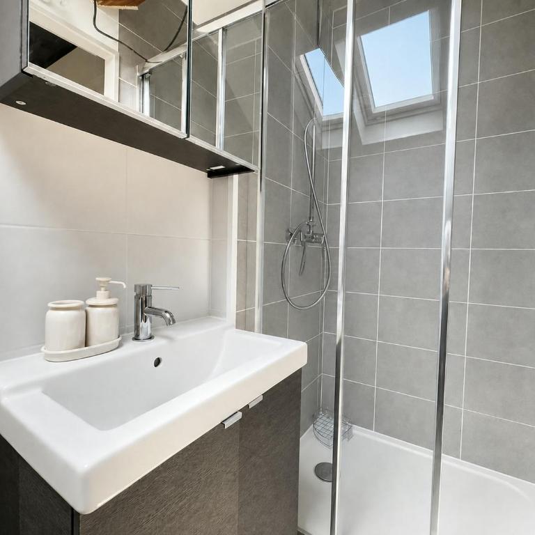 Chambéry centre-ville T2 lumineux, vue montagne - One-Bedroom Apartment - 6