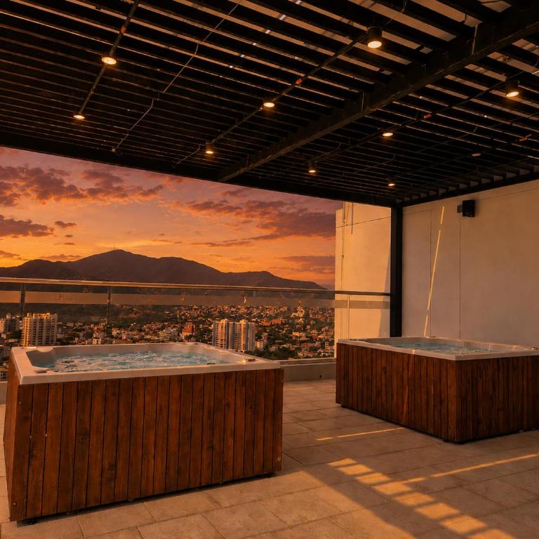 Modern apt in salguero, jacuzzi & sea views - Two-Bedroom Apartment - 22