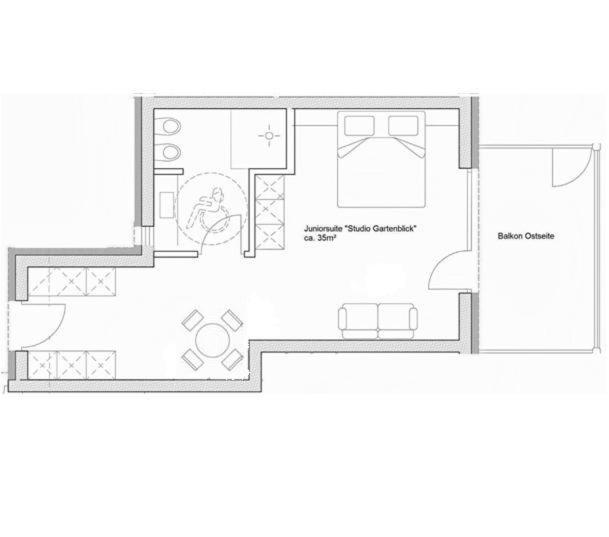 Brühl Suites&Residence - Monolocale con Vista Giardino - 3