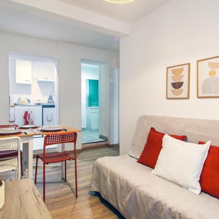 T2 rénové - Frais l'été - WIFI -SMART TV - Parking proche - Appartement 1 Chambre - 3