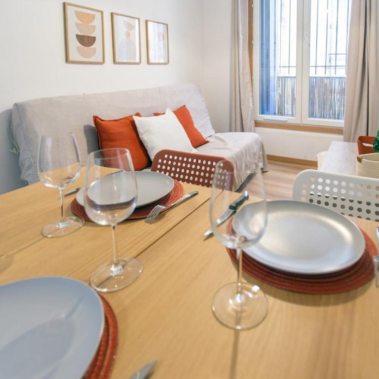 T2 rénové - Frais l'été - WIFI -SMART TV - Parking proche - Appartement 1 Chambre - 4