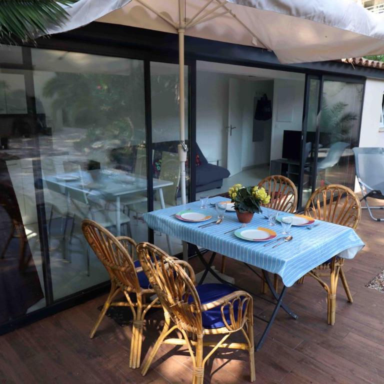 Cannes, Côte d'Azur - Maison de jardin au calme, proche de la Croisette - Maison 1 Chambre - 4