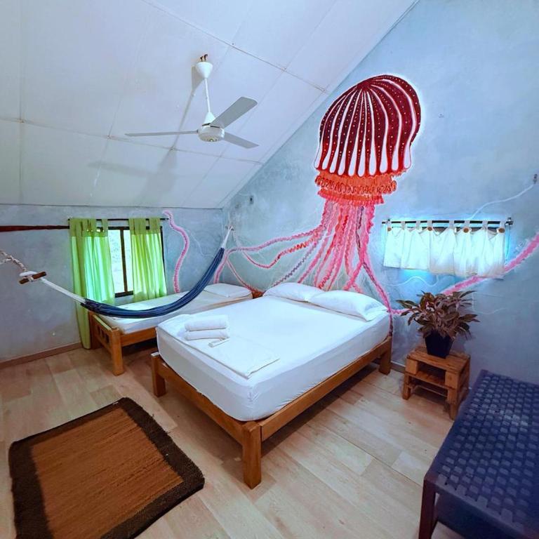 Mar Amar Casa de Playa - Habitación Doble Estándar con baño compartido - 3
