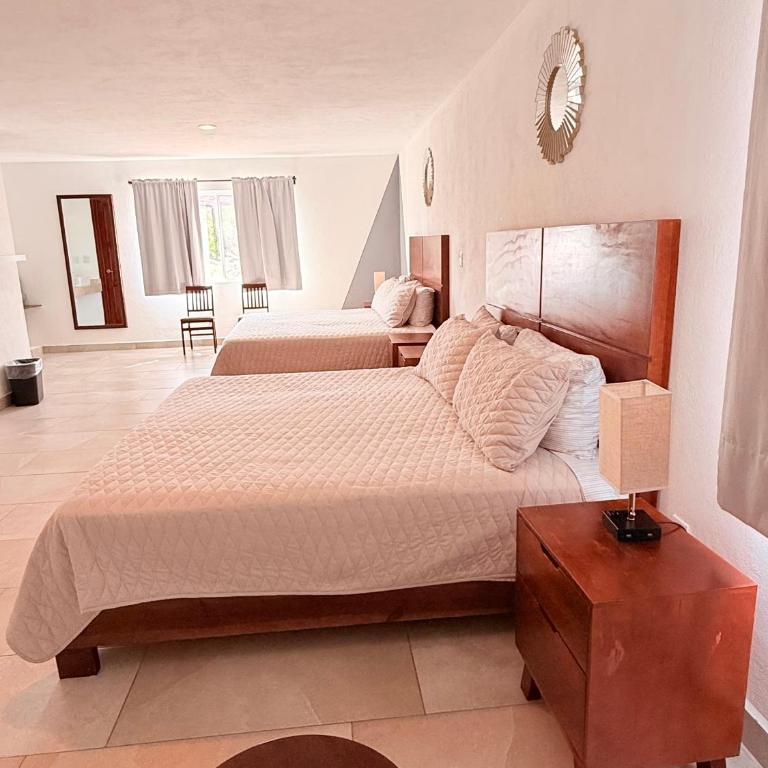 Pedernal Hotel - Habitación con 2 camas extragrandes - 1