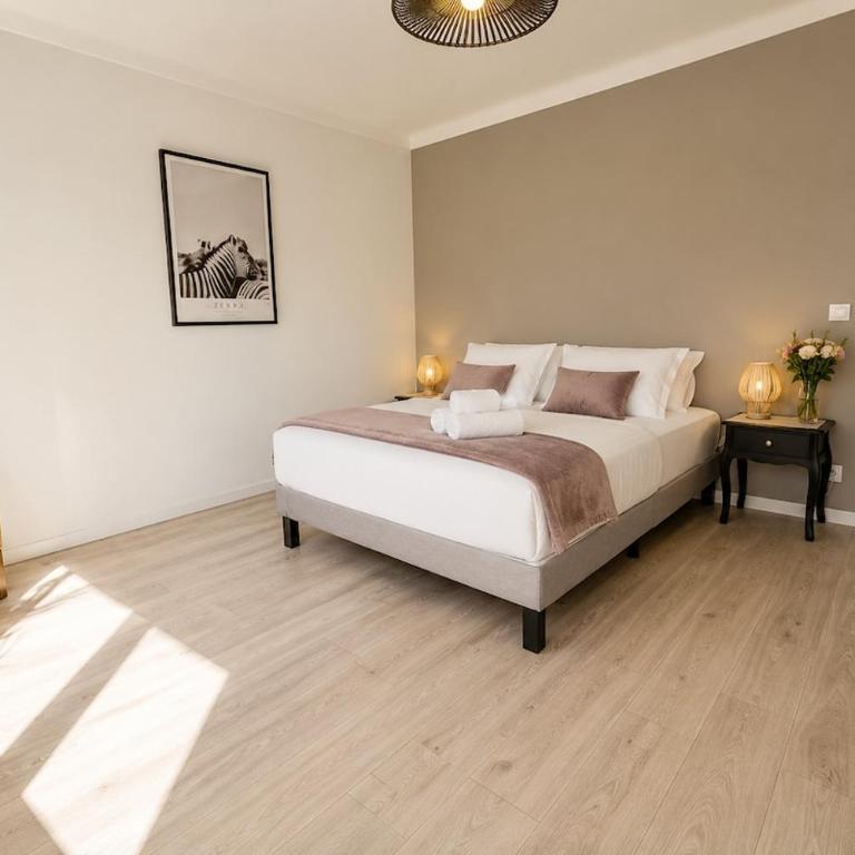 Haut de Villa Bianca - Spacious - Quiet - Villa 3 Chambres - 5