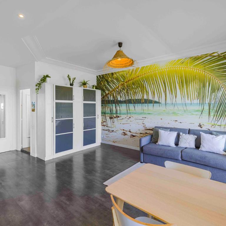Studio Front de Mer Plage à 10 m Balcon et Parking - Appartement 1 Chambre - 10
