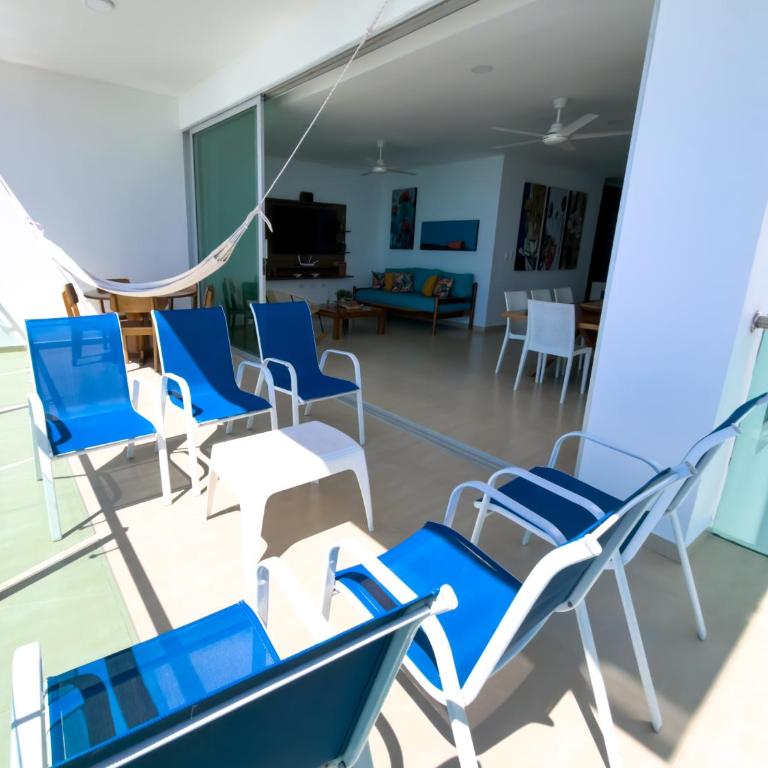 Magico Apartamento Frente al Mar 3 Habitaciones TR61 - Three-Bedroom Apartment - 31