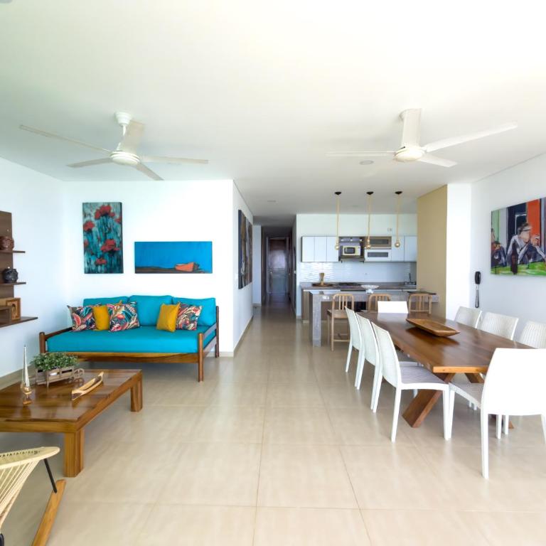 Magico Apartamento Frente al Mar 3 Habitaciones TR61 - Three-Bedroom Apartment - 36