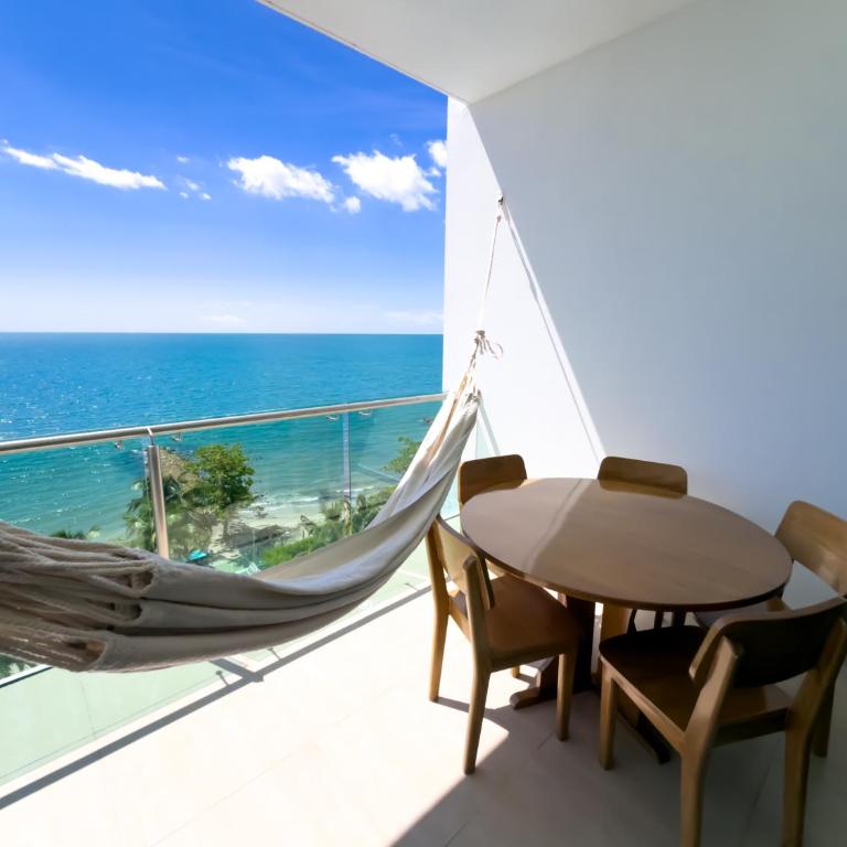 Magico Apartamento Frente al Mar 3 Habitaciones TR61 - Three-Bedroom Apartment - 32