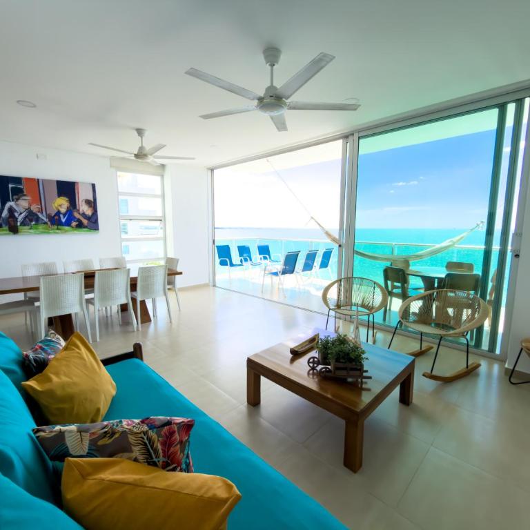 Magico Apartamento Frente al Mar 3 Habitaciones TR61 - Three-Bedroom Apartment - 26