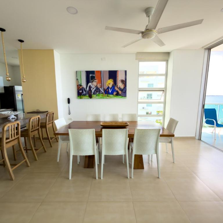 Magico Apartamento Frente al Mar 3 Habitaciones TR61 - Three-Bedroom Apartment - 40