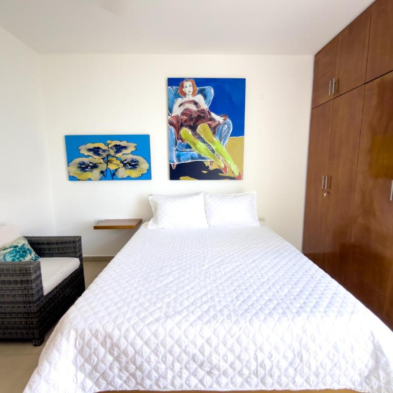 Magico Apartamento Frente al Mar 3 Habitaciones TR61 - Three-Bedroom Apartment - 14