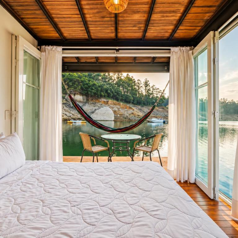 Hotel Pietrasanta Cabañas frente a la Represa Peñol Guatape - Habitación Doble con vistas al lago - 5