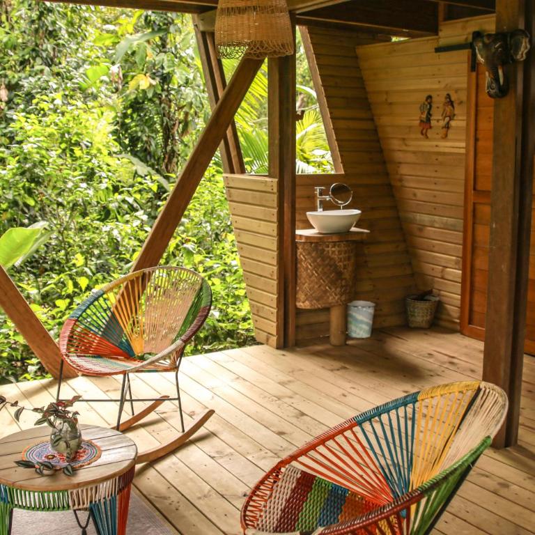 Madre Selva Eco Lodge - Double or Twin Room with Terrace - 32