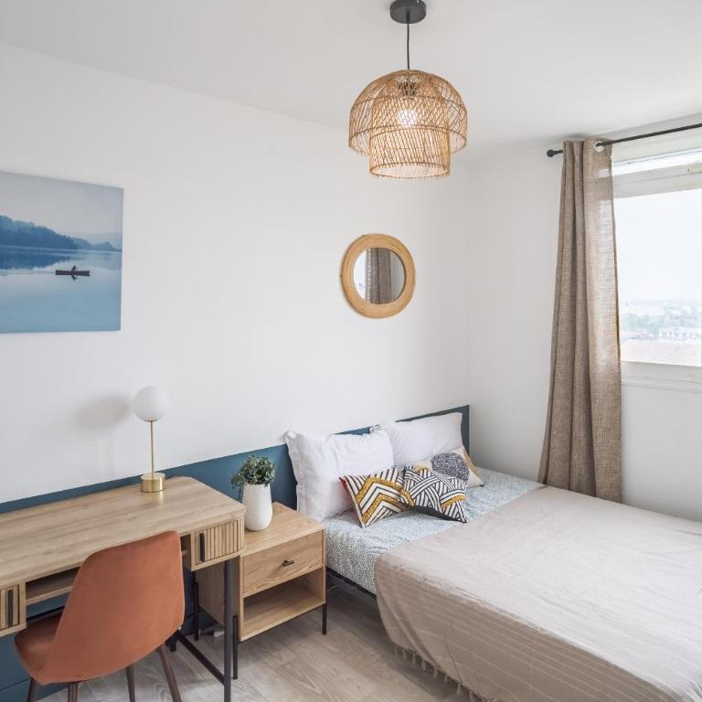 Evasion Urbaine - Vue Panoramique - Proche gare - Two-Bedroom Apartment - 7