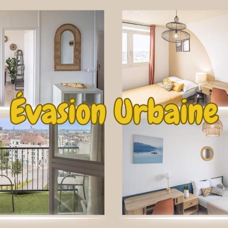 Evasion Urbaine - Vue Panoramique - Proche gare - Two-Bedroom Apartment - 2