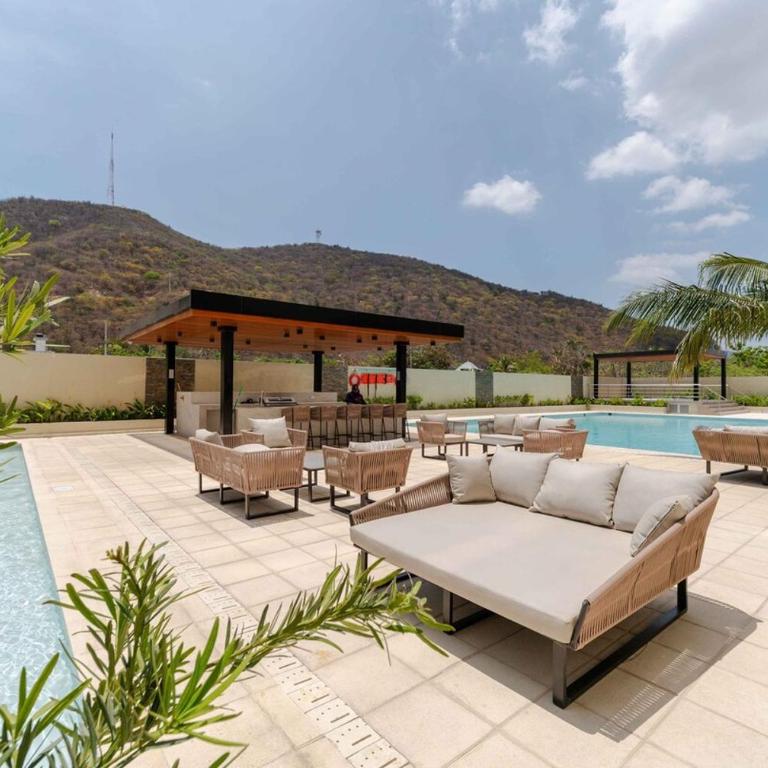 Apartamento Con Vista Lateral al Mar Pet Friendly - Two-Bedroom Apartment - 50