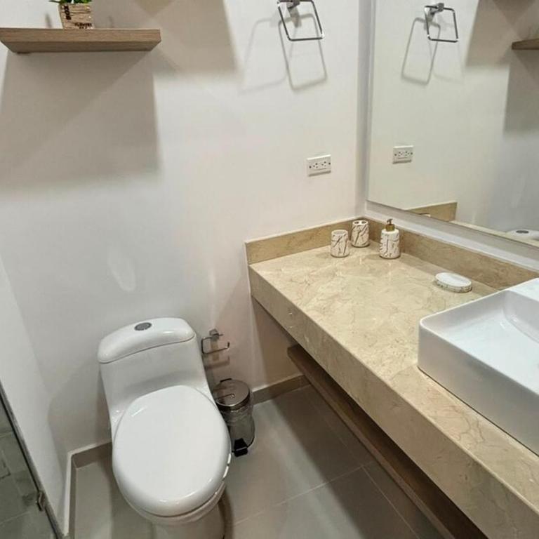 Apartamento Con Vista Lateral al Mar Pet Friendly - Two-Bedroom Apartment - 16