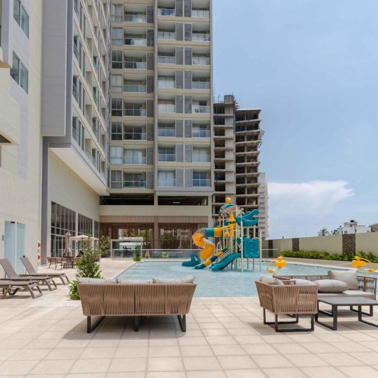 Apartamento Con Vista Lateral al Mar Pet Friendly - Two-Bedroom Apartment - 33