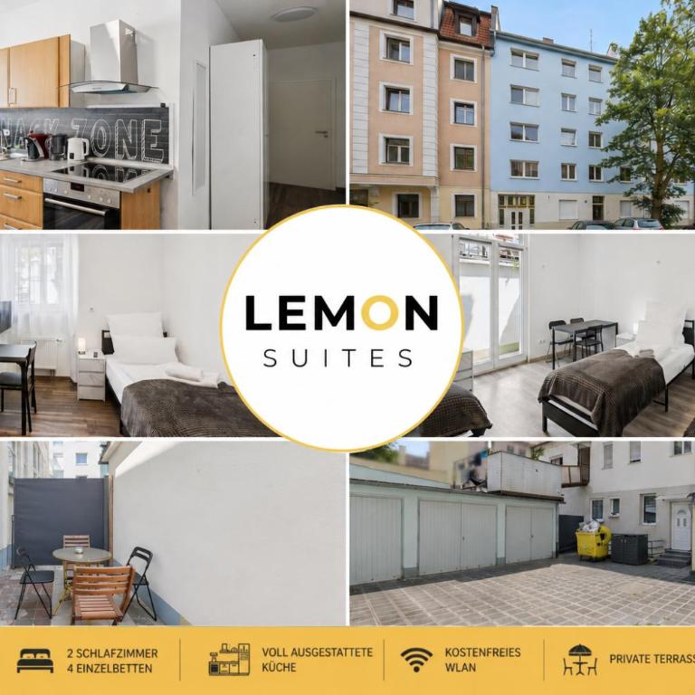 Lemon Suites 6, Apartment Zentral für kleine Gruppen - Two-Bedroom Apartment - 1