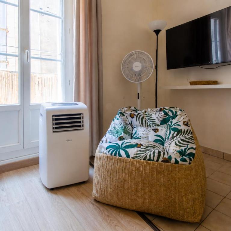 Studio deluxe - climatisé - WIFI - TV connectée - Parking 1mn à pied - Appartement 1 Chambre - 4