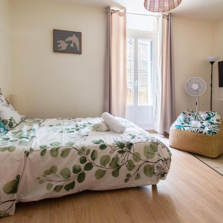 Studio deluxe - climatisé - WIFI - TV connectée - Parking 1mn à pied - Appartement 1 Chambre - 5