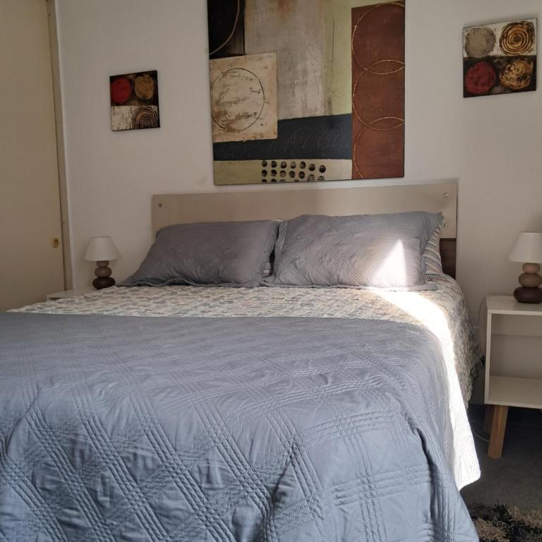 Apartamento equipado con cocina, wifi, baño l Movistar Arenas, Fantasilandia, Santiago centro - One-Bedroom Apartment - 1