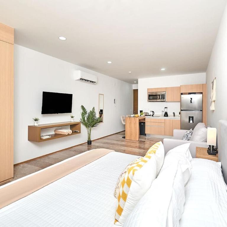 Coastal Escape W Rooftop Pool, Gym & Beach Walk - Apartment mit 1 Schlafzimmer - 9