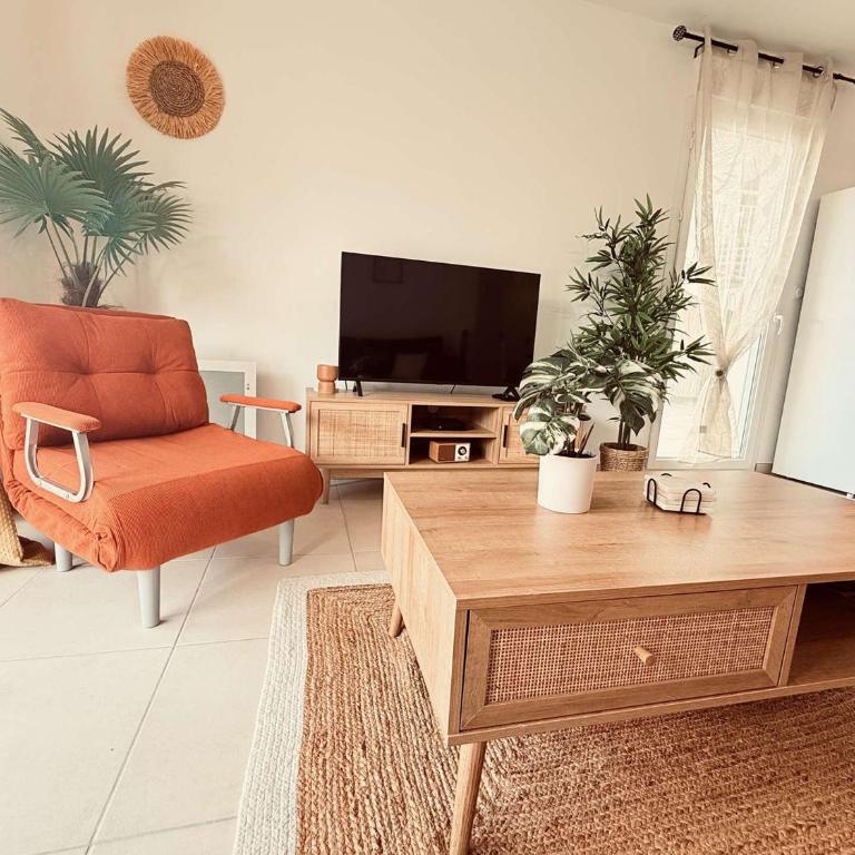Appartement avec jardin et piscine - 4 pers. - FR-1-900-11 - Appartement - 4