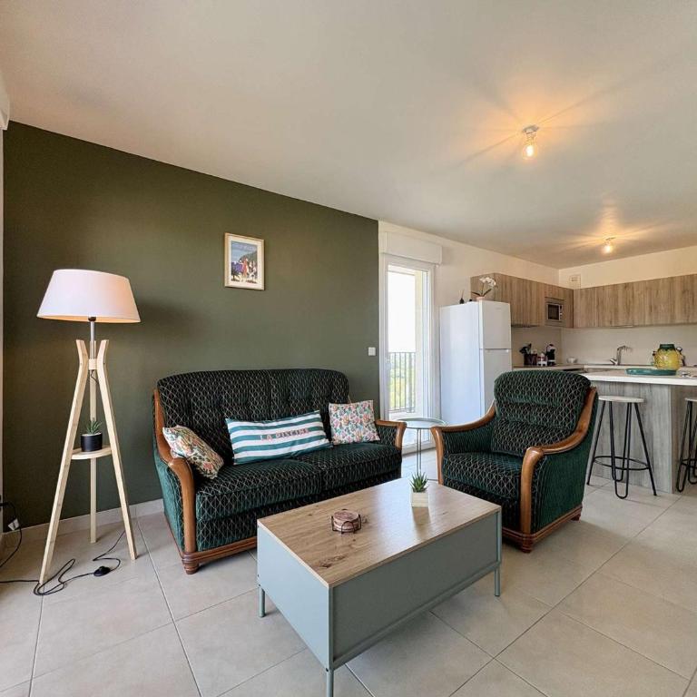 Appartement lumineux, parking - 3 pers. - FR-1-252-205 - Appartement - 6