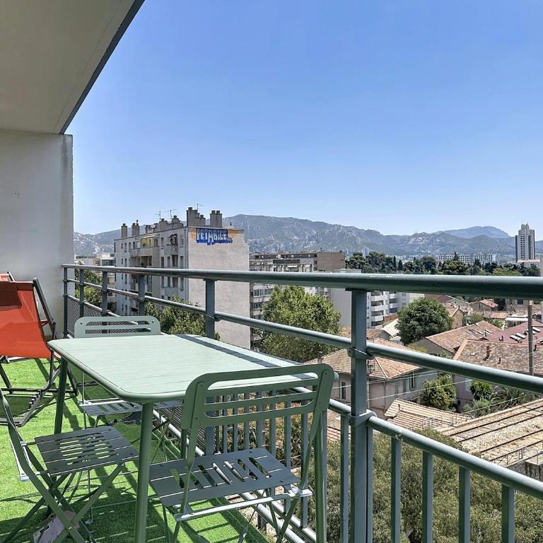 Balcony with BBQ - AC - La Timone 5 minutes away - Appartement 1 Chambre - 13